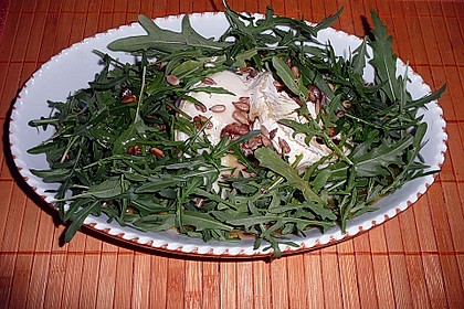 Überbackener Ziegenkäse mit Honigsauce 64