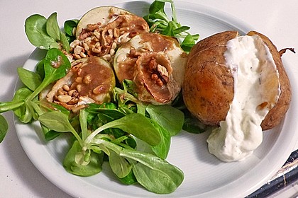 Überbackener Ziegenkäse mit Honigsauce 23