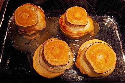 Überbackener Ziegenkäse mit Honigsauce 65