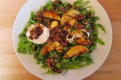 Überbackener Ziegenkäse mit Honigsauce 60