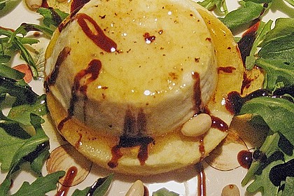 Überbackener Ziegenkäse mit Honigsauce 38
