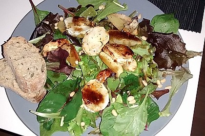 Überbackener Ziegenkäse mit Honigsauce 41