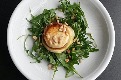 Überbackener Ziegenkäse mit Honigsauce 29