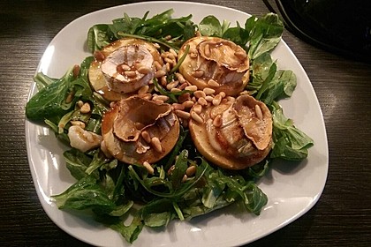 Überbackener Ziegenkäse mit Honigsauce 5