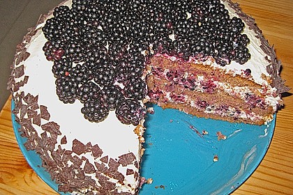 Beerentorte mit Mascarpone 2