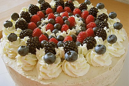 Beerentorte mit Mascarpone 3