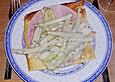 Spargel mit Pannekoeken