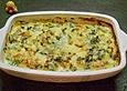 Kartoffelgratin mit B&auml;rlauch