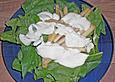 Spargel - Spinat - Salat mit Ziegenk&auml;sedressing
