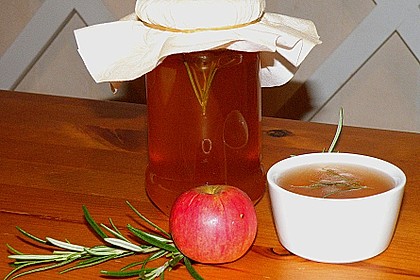 Apfelgelee mit Rosmarin 3