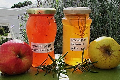 Apfelgelee mit Rosmarin 1
