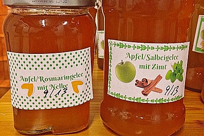 Apfelgelee mit Rosmarin 11