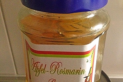 Apfelgelee mit Rosmarin 12