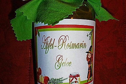 Apfelgelee mit Rosmarin 9
