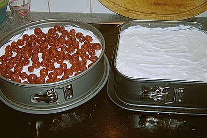 Kirsch - Philadelphia - Kuchen 1