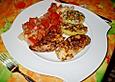 Hendlbrust mit gebratenem Spargel und Tomatenkonfit