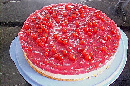 Johannisbeer - Gr&uuml;tze - Schmand - Torte