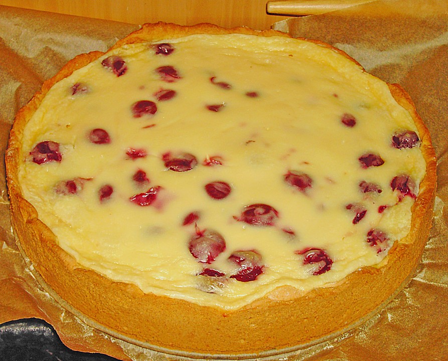 Käse - Kirsch - Kuchen (Rezept mit Bild) von Simone69 | Chefkoch.de