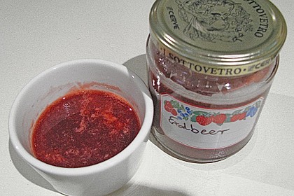 Erdbeermarmelade ohne Gelierzucker