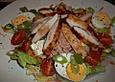 Gemischter Salat mit H&auml;hnchenbruststreifen