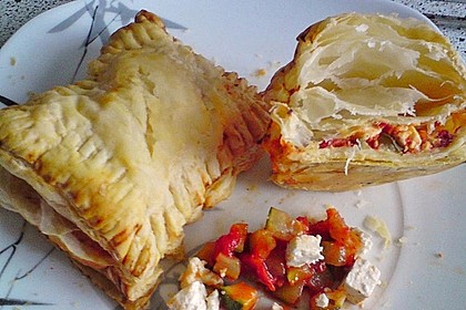 Mediterrane  Bl&auml;tterteigtaschen 4