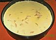 Vanille - K&auml;se - Kuchen mit Pfirsichen
