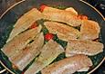 Alaska - Seelachsfilet auf Blattspinat - Tomaten - Bett