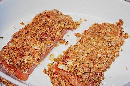 Lachs mit Kruste und Gurkengem&uuml;se 2