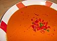 Orangen - Tomatensuppe