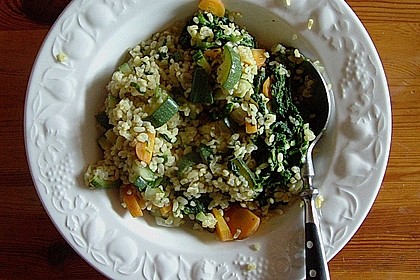 Bulgur - Gem&uuml;sepfanne