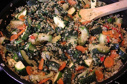 Bulgur - Gem&uuml;sepfanne 8