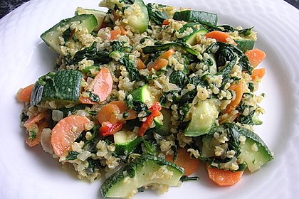 Bulgur - Gem&uuml;sepfanne 9