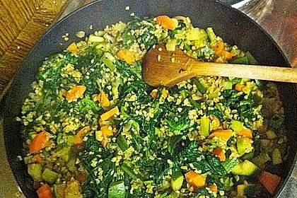 Bulgur - Gem&uuml;sepfanne 10
