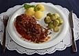 Rostbraten mit knusprigen Zwiebeln