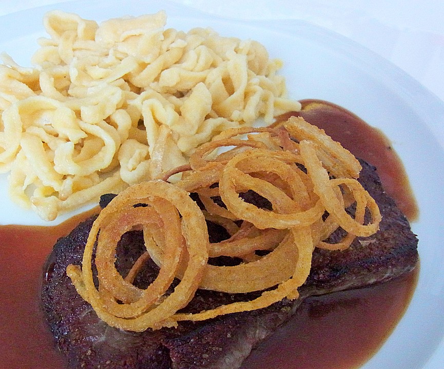 Rostbraten mit knusprigen Zwiebeln (Rezept mit Bild) | Chefkoch.de