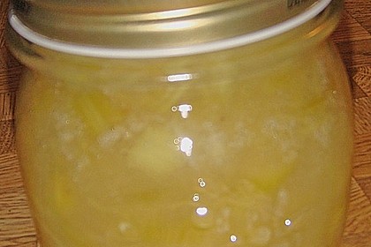 Rhabarber - Bananen Marmelade 15