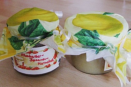 Rhabarber - Bananen Marmelade 14