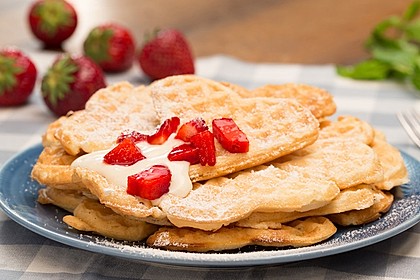 Vegane Waffeln 1