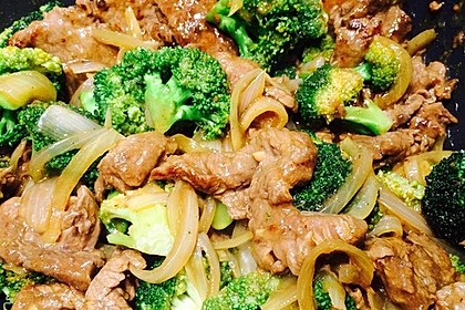 Asiatische Rindfleisch - Brokkoli - Pfanne (Rezept Mit Bild) | Chefkoch.de