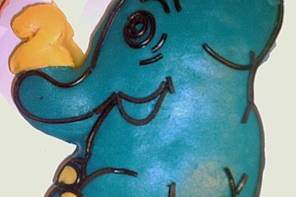 Lettas kleine blaue Elefant  - Motivtorte 27