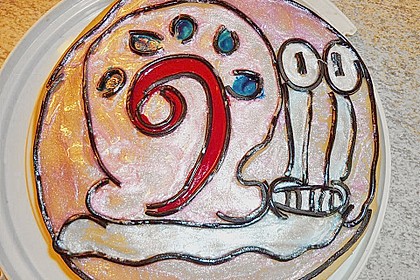 Lettas kleine blaue Elefant  - Motivtorte 45
