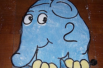 Lettas kleine blaue Elefant  - Motivtorte 62
