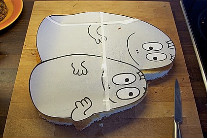 Lettas kleine blaue Elefant  - Motivtorte 96
