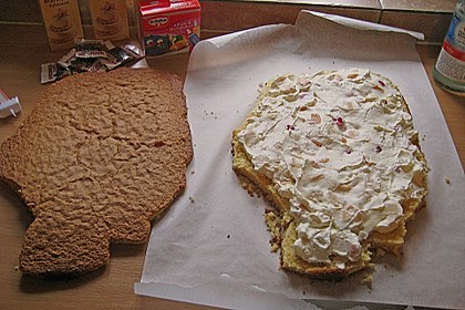 Lettas kleine blaue Elefant  - Motivtorte 117