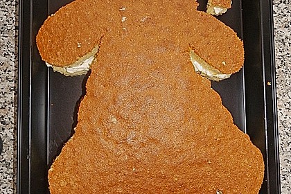 Lettas kleine blaue Elefant  - Motivtorte 123