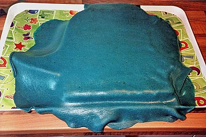 Lettas kleine blaue Elefant  - Motivtorte 7