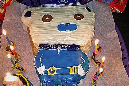 Lettas kleine blaue Elefant  - Motivtorte 133