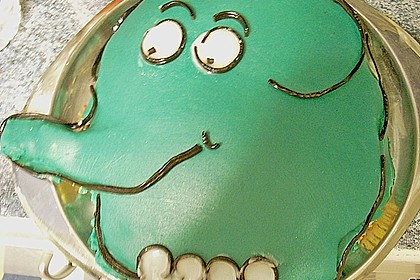 Lettas kleine blaue Elefant  - Motivtorte 16