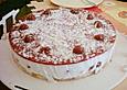 Marmorierte Kirsch - Joghurt - Torte