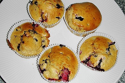 Fettarme Erdbeermuffins 10